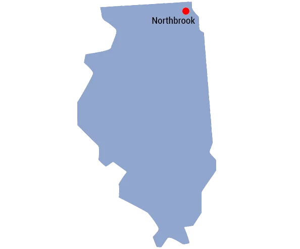 Illinois map
